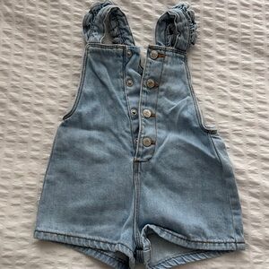 Zara Baby Denim Overalls